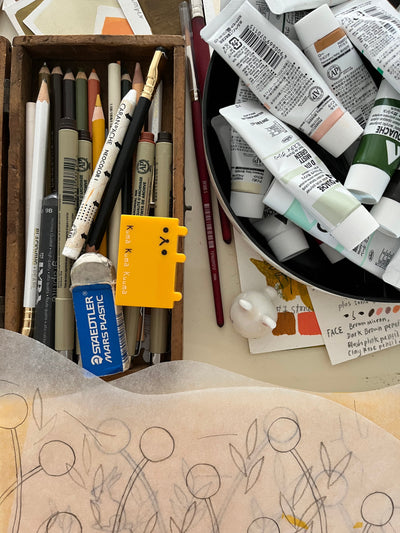 Messy Studio Behind the Scenes